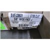 Image 1 : 3 BOXES APPROX 900 FEET 3/8" WIDE FACE J COBB CLAY