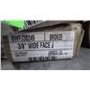Image 1 : 2 BOXES APPROX 600 FEET 3/8" WIDE FACE J BRONZE