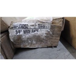 1 BOX APPROX 300 FEET 3/8" WIDE FACE J TERRATONE