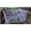 Image 1 : 2 BOXES APPROX 1000 FEET 1 1/2" DRIP CAP WHITE