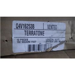3 BOX APPROX 600 FEET VENTED ALUMINUM SOFFIT TERRATONE