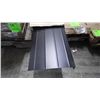 Image 2 : 2 BOX APPROX 600 FEET 8" L-STYLE FACIA BLACK