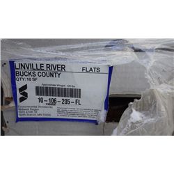 8 BOXES APPROX 80 SQ.FT LINVILLE RIVER BUCKS COUNTY FLATS RETAIL 799.00