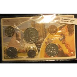304. 1982 Canada Proof-Like Set. Cent to Dollar. Original as issued. 6 pc.