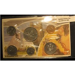 305. 1983 Canada Proof-Like Set. Cent to Dollar. Original as issued. 6 pc.