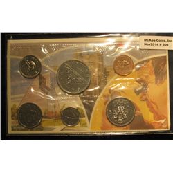 309. 1984 Canada Proof-Like Set. Cent to Dollar. Original as issued. 6 pc.