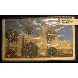 313. 1987 Canada Proof-Like Set. Cent to Dollar. Original as issued. 6 pc.