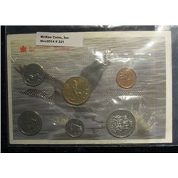 321. 1993 Canada Proof-Like Set. Cent to Loon Dollar. Original as issued. 6 pc.