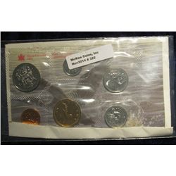 322. 1995 Canada Proof-Like Set. Cent to Loon Dollar. Original as issued. 6 pc.