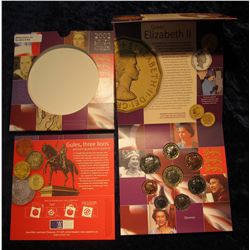 328. 2002 United Kingdom Brilliant Uncirculated Coin Collection. 8 pcs. In original holder as issued
