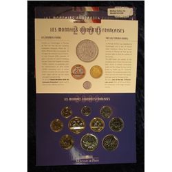 329. 2000 France Monnaie de Paris Original Mint Set. 10 pcs. Includes 10 & 20 Franc. KM # MS 17. Onl
