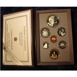 332. 1995 Canada Special Edition Proof Set with Explorer Commemorative Silver Dollar.