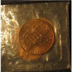 335. (3) U.S. Mint Medals. Two Treasury and one White House in original cellophane as issued by the 