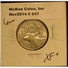 Image 1 : 647. 1951 Canada Quarter. EF.