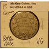 Image 1 : 656. 1908 Canada Half Dollar. VG-8.