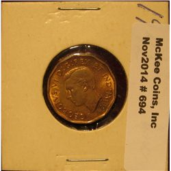 694. 1942 Canada "Tombac" Nickel. Unc. KM # 39.