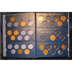 696. Partial Set of Canada Large Cents in a Whitman album. Grading VG-EF. Includes 1859, (2) 1882H, 