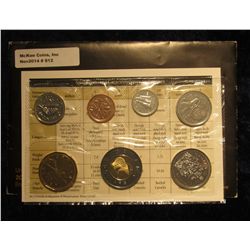 812. 2005 Canada Mint Set. Original as issued. (7 pcs.).