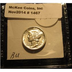 1467. 1936 S Mercury Dime. UNC.
