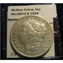1535. 1897 S Morgan Silver Dollar. Book value $35.00.