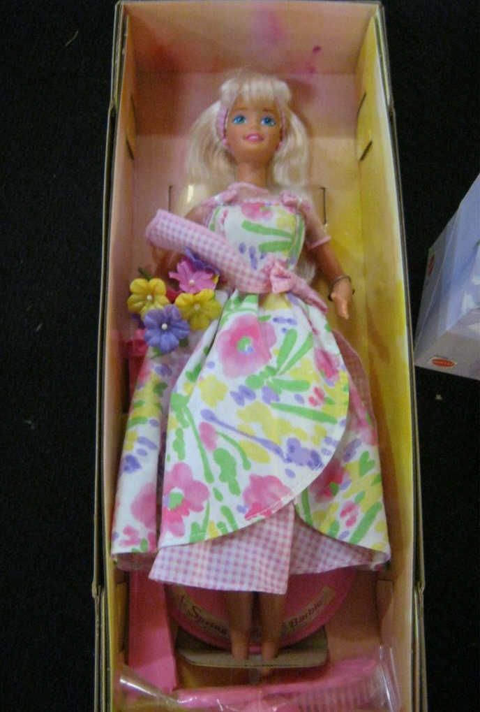 spring petals barbie second in a series value