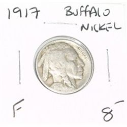 1917 BUFFALO NICKEL RED BOOK VALUE $8.00+ *NICE EARLY FINE GRADE*!! BUFFALO NICKEL CAME OUT OF SAFE!