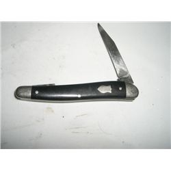 VINTAGE POCKET KNIFE WITH SINGLE SHARP BLADE STAMPED *SCHRADE USA*!! KNIFE CAME OUT OF SAFE!!