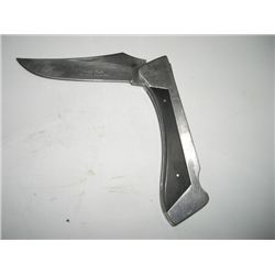 VINTAGE LARGE HEAVY DUTY LOCKBLADE KNIFE STAMPED *JAPAN-HAND MADE*!! KNIFE CAME OUT OF SAFE!!