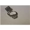 Image 1 : ONE LADIES 14KT WHITE GOLD DIAMOND SET ENGAGEMENT OR DRESS RING. SET WITH 32 SINGLE CUT AND ROUND