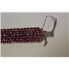 Image 2 : ONE 925 STERLING SILVER HIGHLY PROMOTIONAL BRACELET SET WITH 276 MARQUISE SHAPED PURPLE RUBIES-