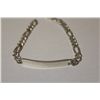 Image 2 : ONE 925 STERLING SILVER GENTS SIZE IDENTIFICATION BRACELET