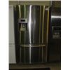Image 1 : SAMSUNG STAINLESS STEEL 3DOOR REFRIGERATOR WITH ICE AND WATER DISPENSER PLUGGED IN AND