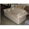 Image 1 : 3 SEATER SOFA - BEIGE AND BLACK