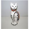 Image 1 : NATIVE AMERICAN ACOMA PUEBLO CAT POTTERY FIGURINE