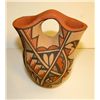 Image 1 : Native American Jemez Pueblo Wedding Vase 1960s