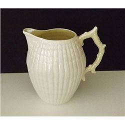 Belleek Limpet Pattern Pitcher. 3rd Green Mark