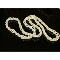 Vintage Triple Strand Fresh Water Pearl Necklace