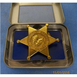Roy Rogers Deputy Sheriff Badge / 1950