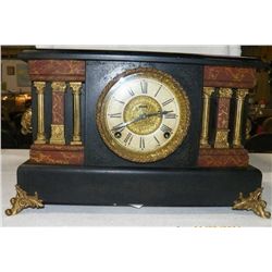 Victorian Mantel Clock with Columns