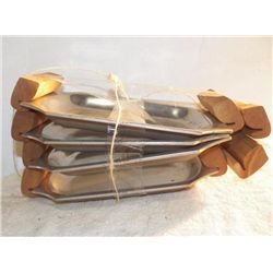 B & B Stainless Steel Steak Plates