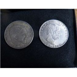 2-Commerative Coins