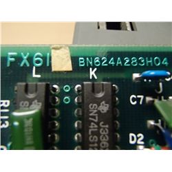 Mitsubishi / Mazak Circuit Board #FX61, BN624A283H04