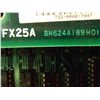 Image 3 : Mitsubishi / Mazak Circuit Board #FX25A, BN624A189H01