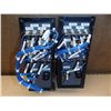 Image 4 : Lot of (2) Small Panels off Fanuc 18-M Control Consoles