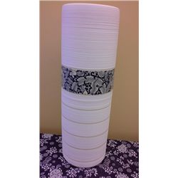 Hand Crafted Chinese Porcelain Modern Vase  19" high, 6" diameter)