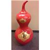 Image 1 : Large Hand Crafted Chinese Porcelain Red/Gold    (43.5" high)