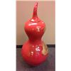 Image 2 : Large Hand Crafted Chinese Porcelain Red/Gold    (43.5" high)