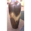 Image 1 : Large Hand Crafted Chinese Porcelain Modern  Vase (35.5" high)