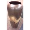 Image 2 : Large Hand Crafted Chinese Porcelain Modern  Vase (35.5" high)