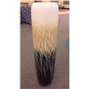 Image 1 : Large Hand Crafted Chinese Porcelain Modern  Vase (38.5" high)